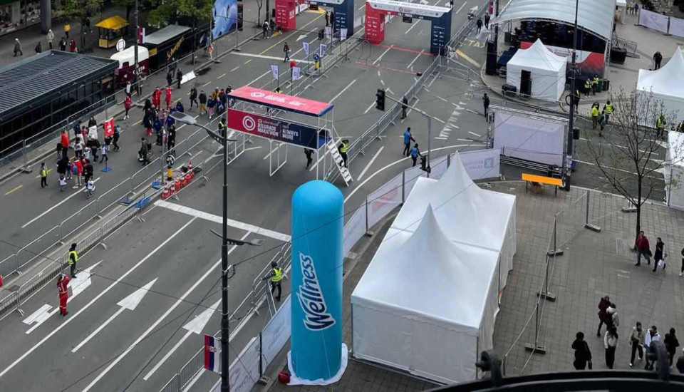 Saradnja na 38. Beogradskom maratonu Saradnja na 38. Beogradskom maratonu