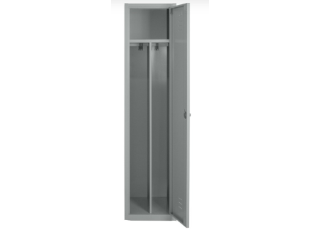 Metalni garderobni orman sa unutrašnjom pregradom 41.5×50×180 cm