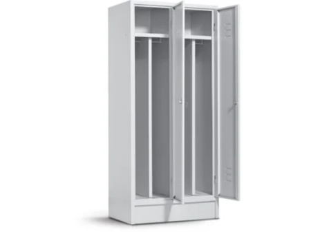 Metalni garderobni orman sa unutrašnjom pregradom 80×50×180 cm