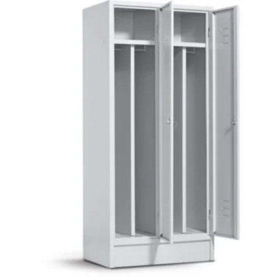 Metalni garderobni orman sa unutrašnjom pregradom 80×50×180 cm